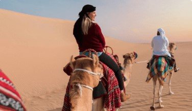 Camel Trekking in Abu Dhabi